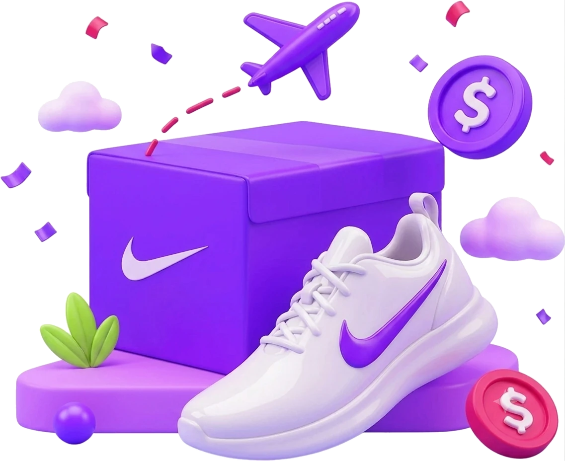 Кроссовки Nike из США с доставкой Pochtoy.com
