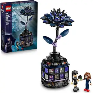 LEGO Wednesday Black Dahlia Flower