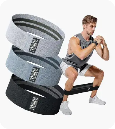 Фитнес-ленты Tribe Lifting Fabric Resistance Bands