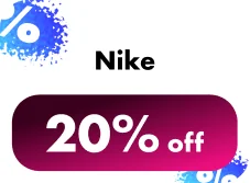 Nike 20% off