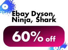 Ebay Dyson, Ninja, Shark 60% off