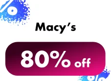 Macy's 80% off