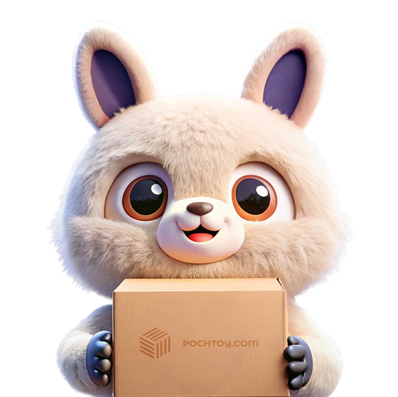 Заяц с коробкой Pochtoy
