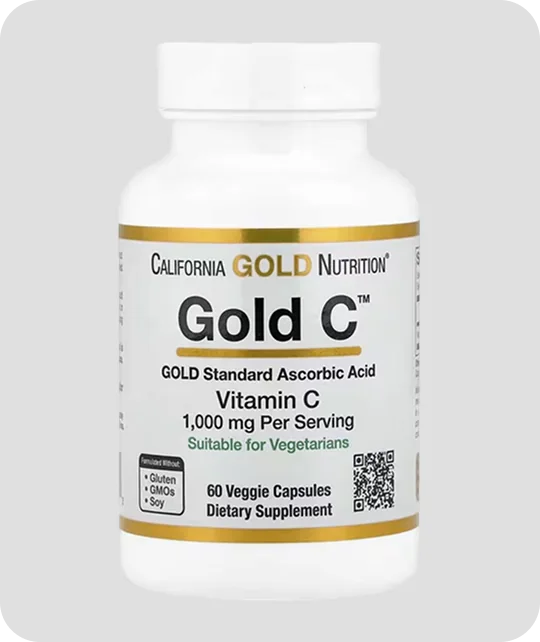Витамин С California Gold Nutrition, Gold C™