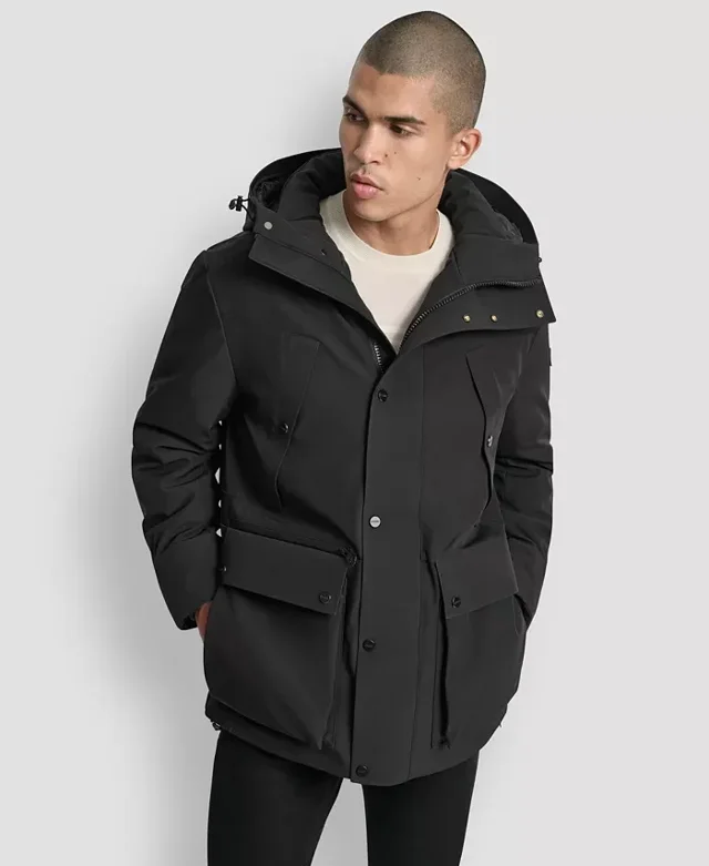 DKNY Городская парка с капюшоном