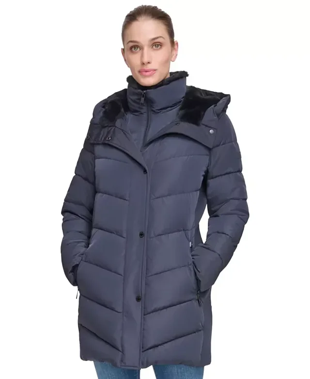 Calvin Klein Пуховик с капюшоном
