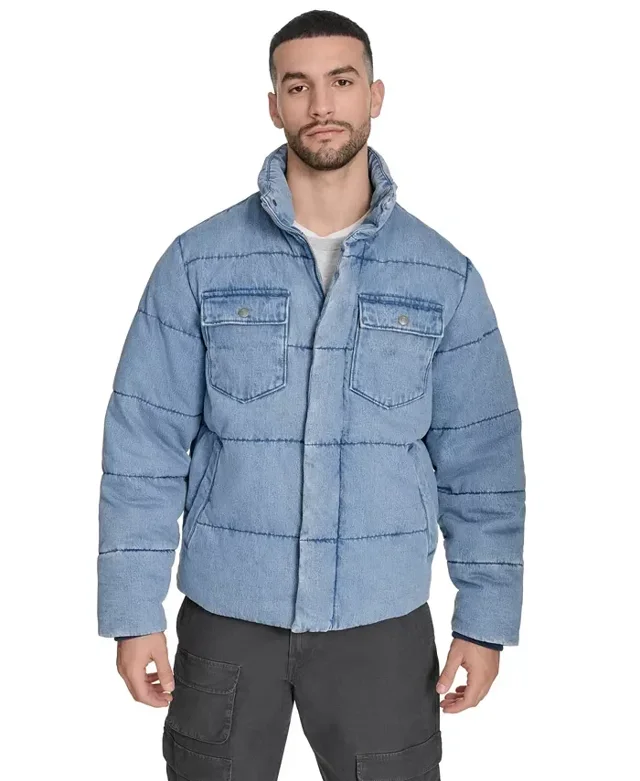 Levi's Джинсовый стеганый пуховик