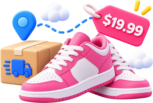 Sneaker delivery $19.99