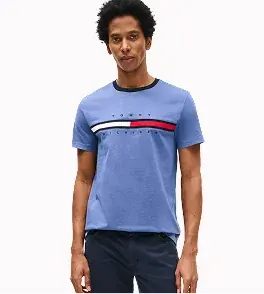Футболка Embroidered Flag Logo T-Shirt