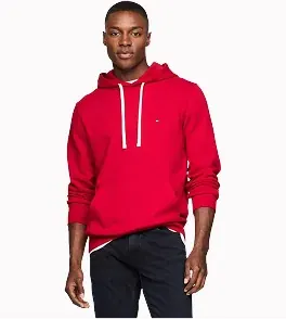 Толстовка Tommy Hilfiger Men's Medium Weight Solid Fleece Hoodie