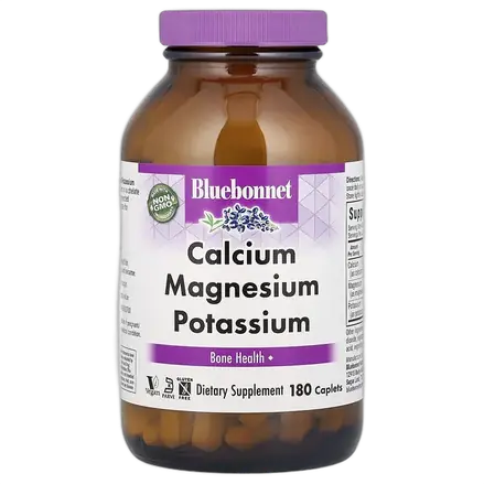 Bluebonnet Nutrition кальций магний калий 180 капсул