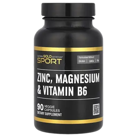 California Gold Nutrition цинк магний витамин B6 90 капсул