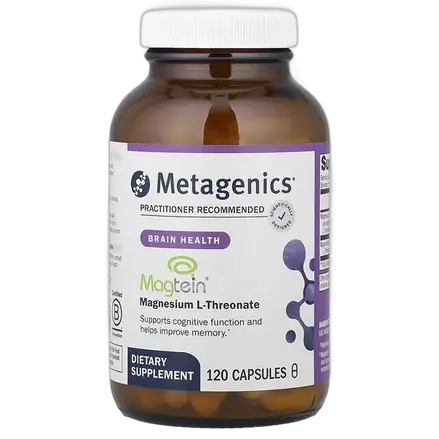 Metagenics Magtein L-треонат магния 120 капсул