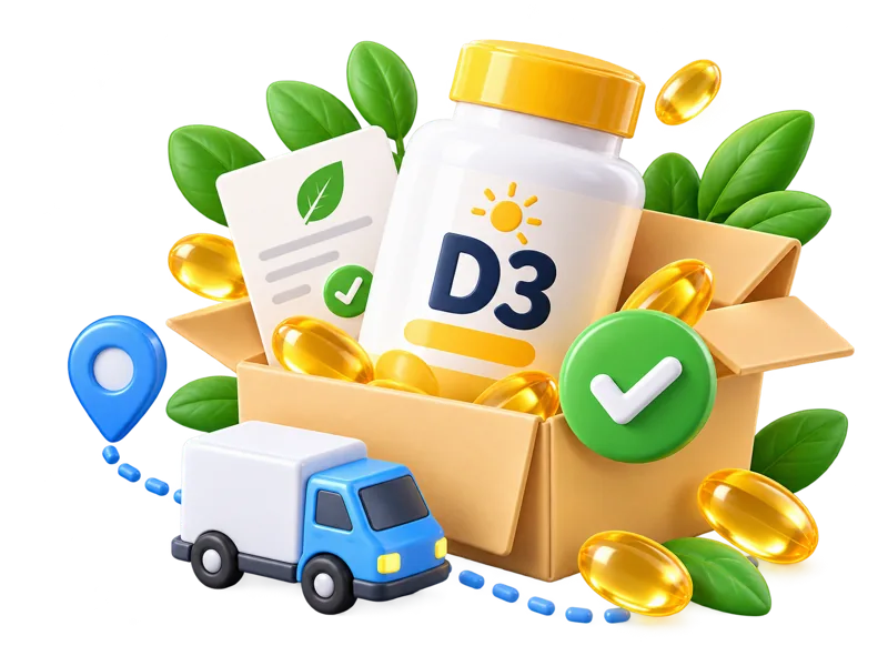Витамин D3 с доставкой через Pochtoy.com