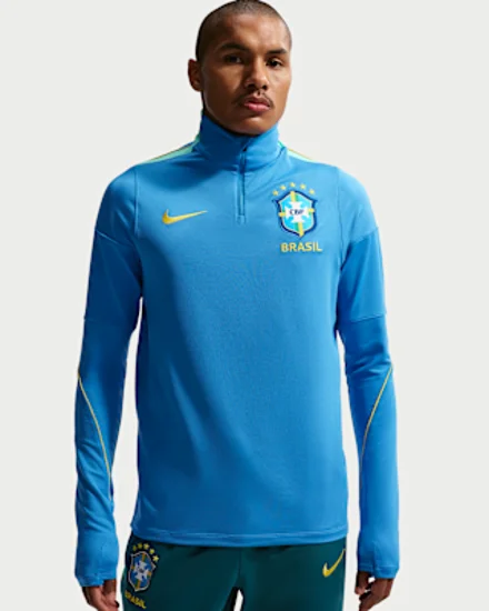 Nike: тренировочный топ Бразилии Strike, Dri-FIT